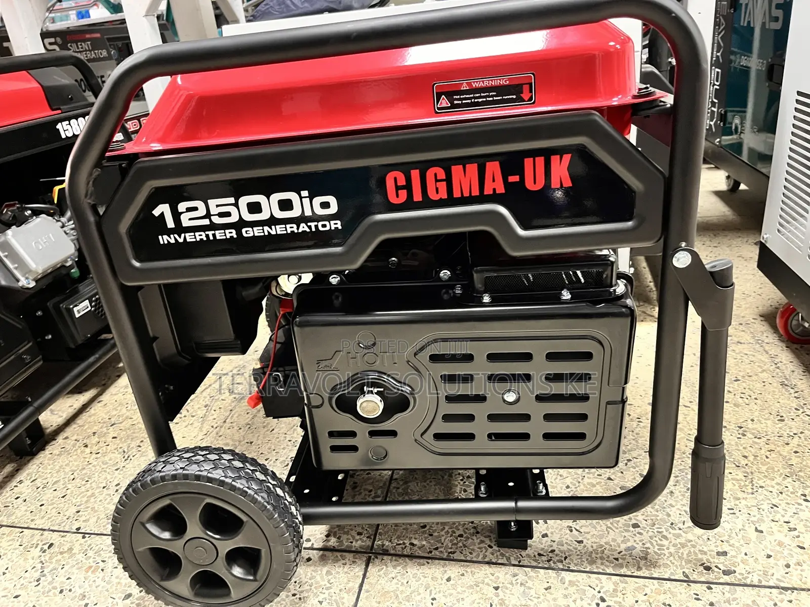 8.5kva Cigma Uk 12500io Petrol Inverter Generator