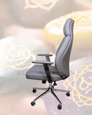 Durable Chair Leather Executive High-Density Foam | Delivery Available