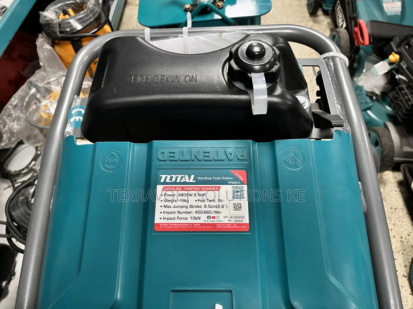 6.5hp Heavy Duty Kangaroo Total Ramping Hammer
