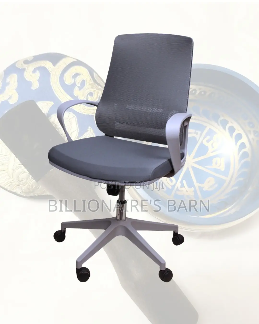 Adjustable (Ergonomic) Grey Ergonomic Chair Office | Nairobi Delivery