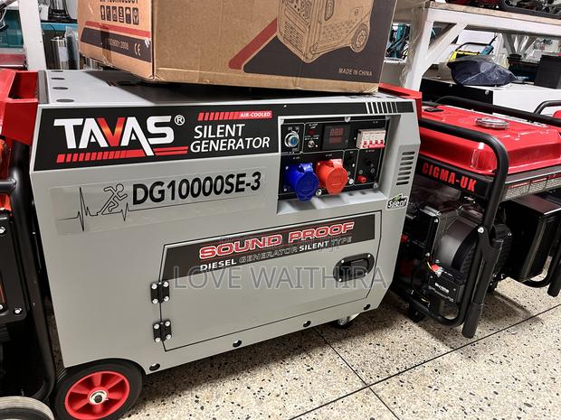 12kva Tavas Silent Diesel Generator With Ats(Air Cooled)