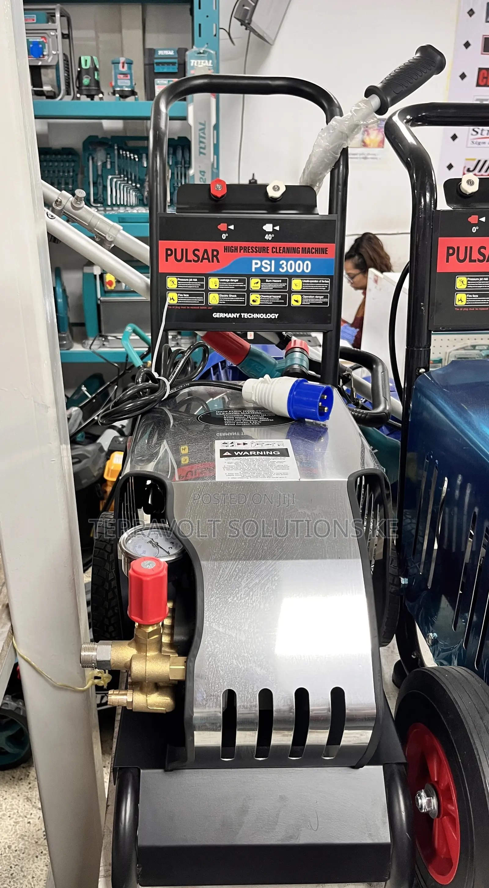 3000psi Pulsar 3hp Germany High Pressure Car Wash Machine