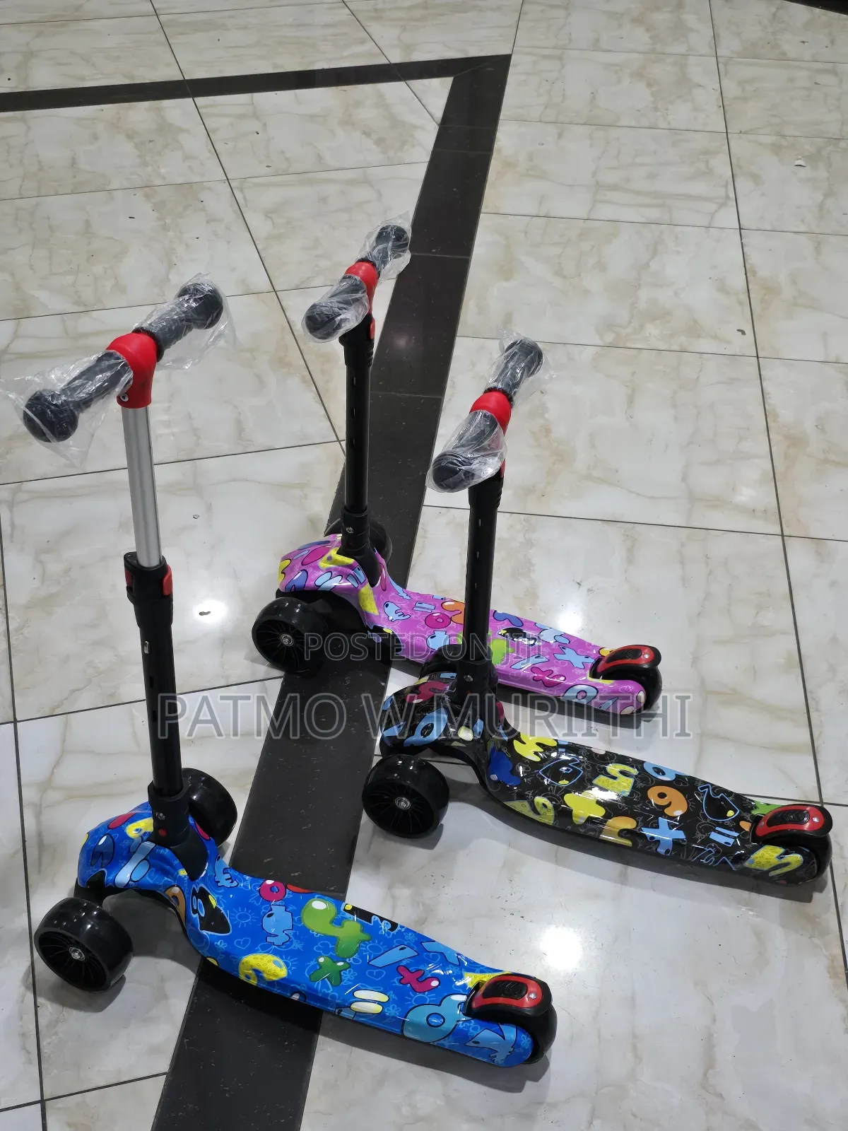 Scooter-Kid's Scooter Adjustable 3-6yrs