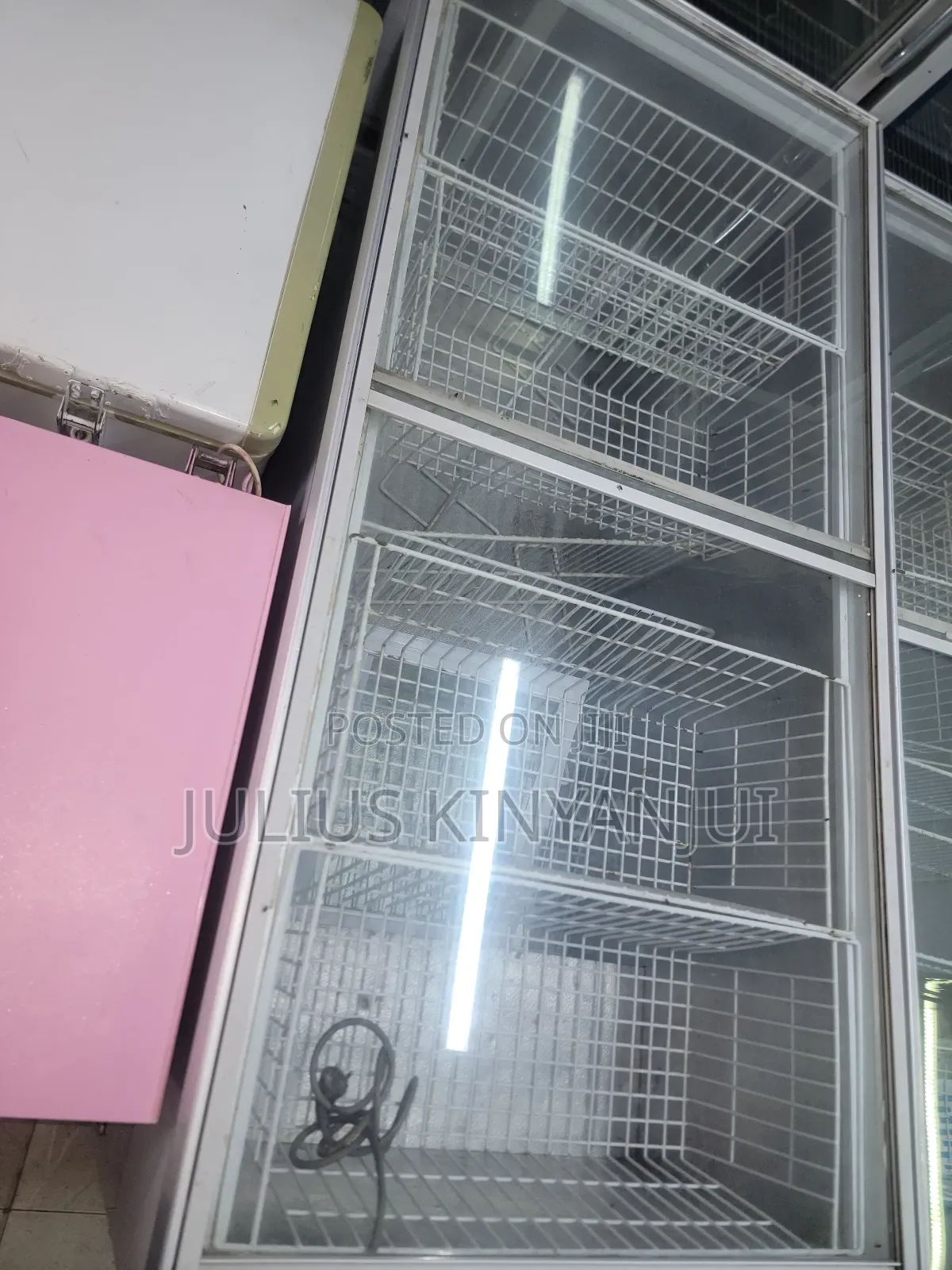 Commercial See Through Deep Freezer