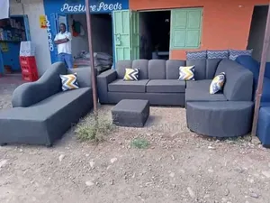 Modern Grey L-Shape Sofa