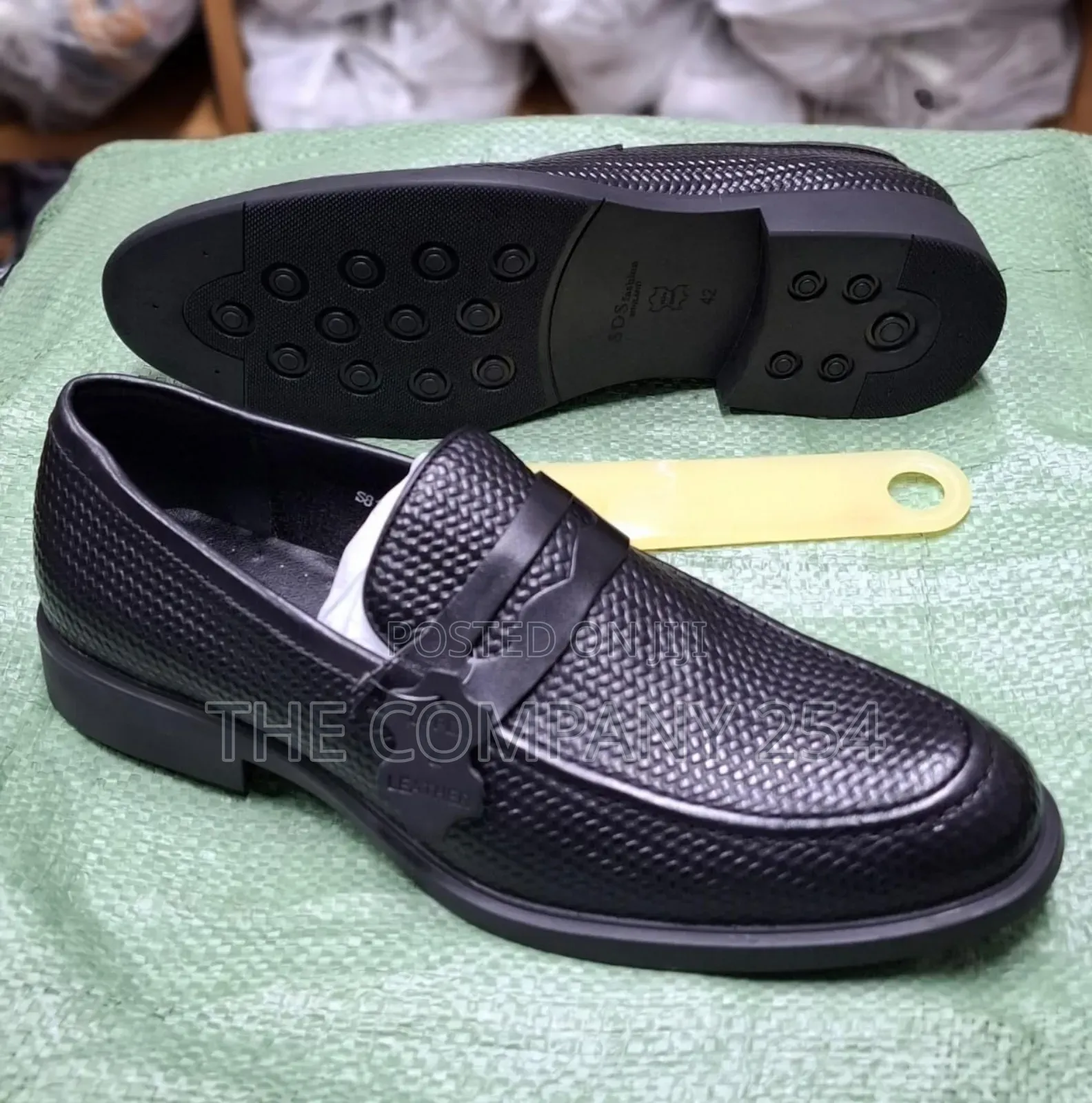 Quality Leather Original Billionaire Slip on Official Shoe
