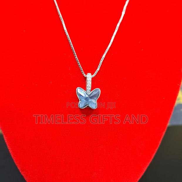 Necklace and Earrings Silver Set - thumbnail 3