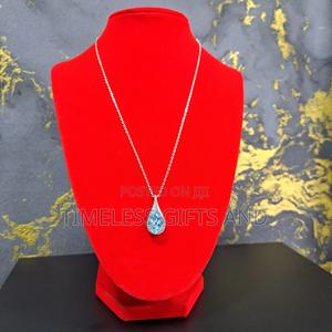 Waterdrop Pendant Ladies Silver Necklace - thumbnail 2