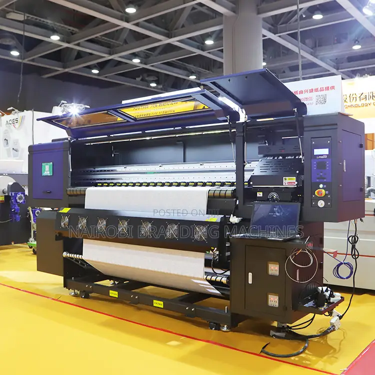 2 Meter Digital Sublimation Flag Direct Printer : 4pcs I3200 Heads