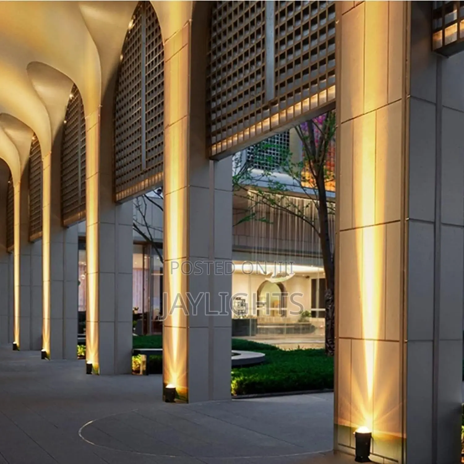 Waterproof Spotlight With Narrow Beam Angle Landscape.