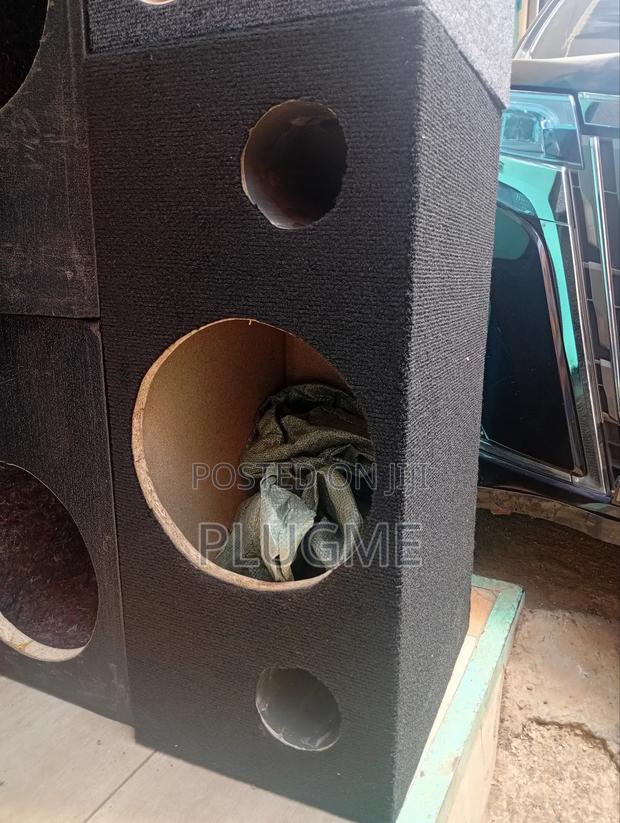 New 12" Subwoofer Cabinet With Double Breather Sony/Pioneer/Kenwood