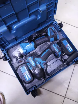 Brushless Cordless Combo Grinder and Impact Wrench