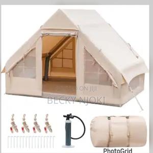Inflatable Camping Tent With Pump - main view