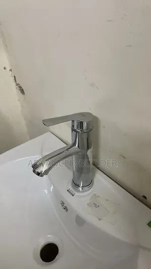 Wash Hand Basin Mixer 1/2" Silver