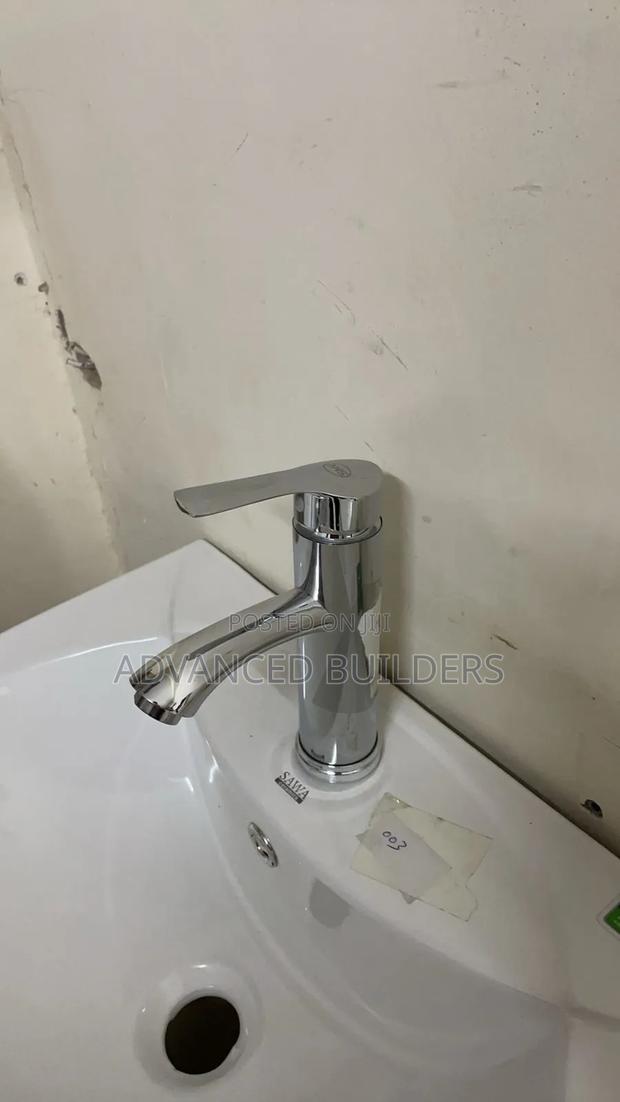 Wash Hand Basin Mixer 1/2" Silver