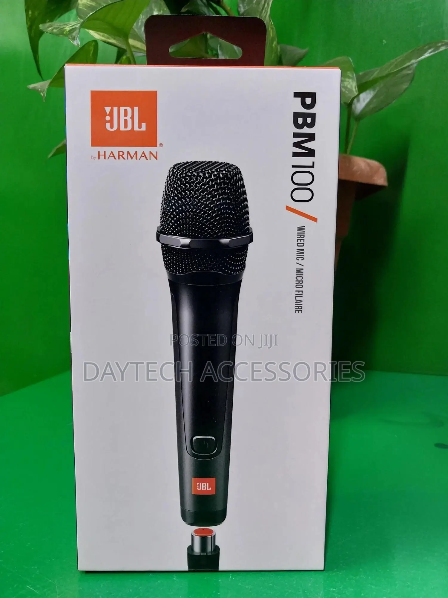 The JBL Pbm100 Wired Dynamic Vocal Microphone.