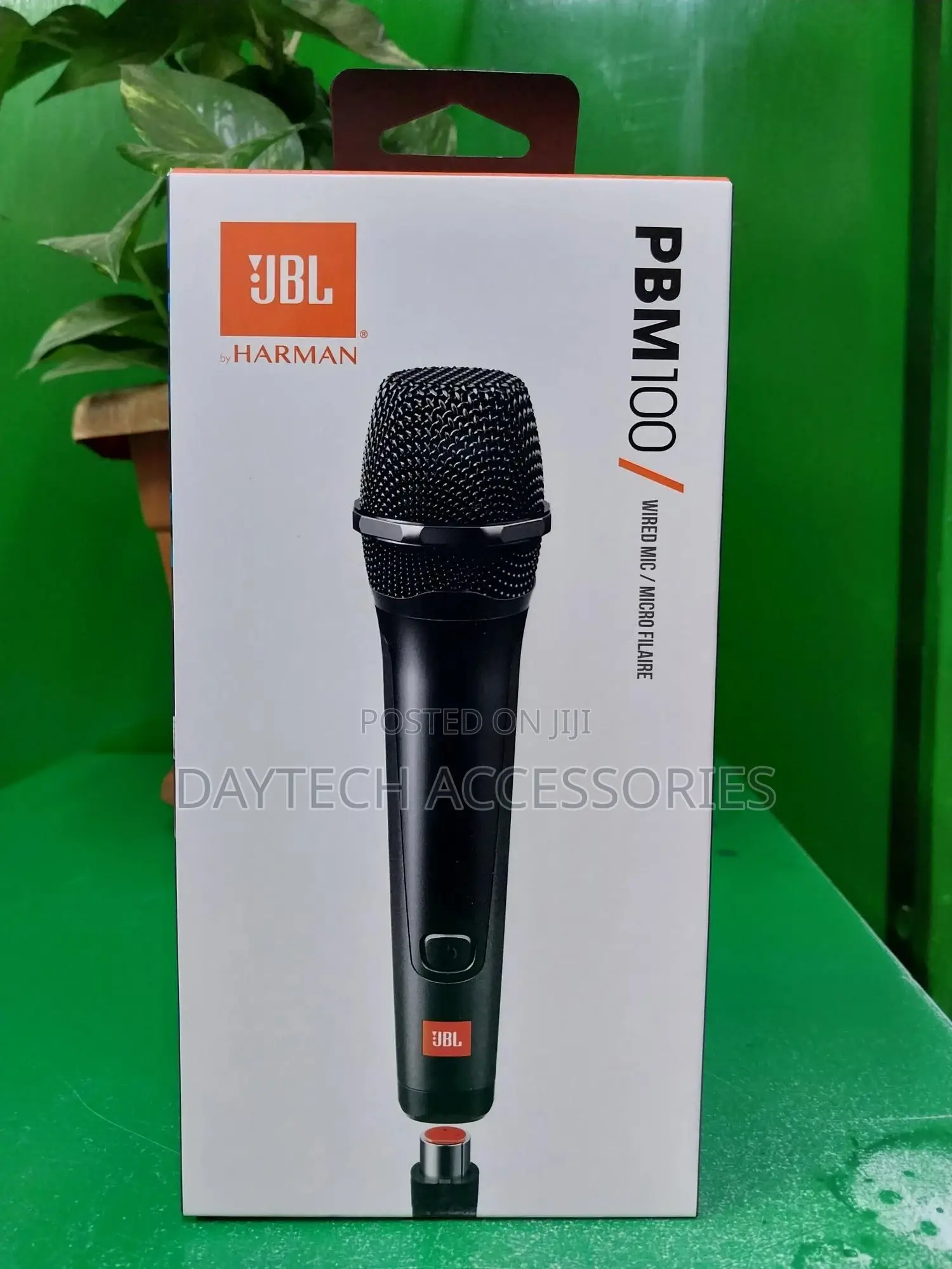 The JBL Pbm100 Wired Dynamic Vocal Microphone.