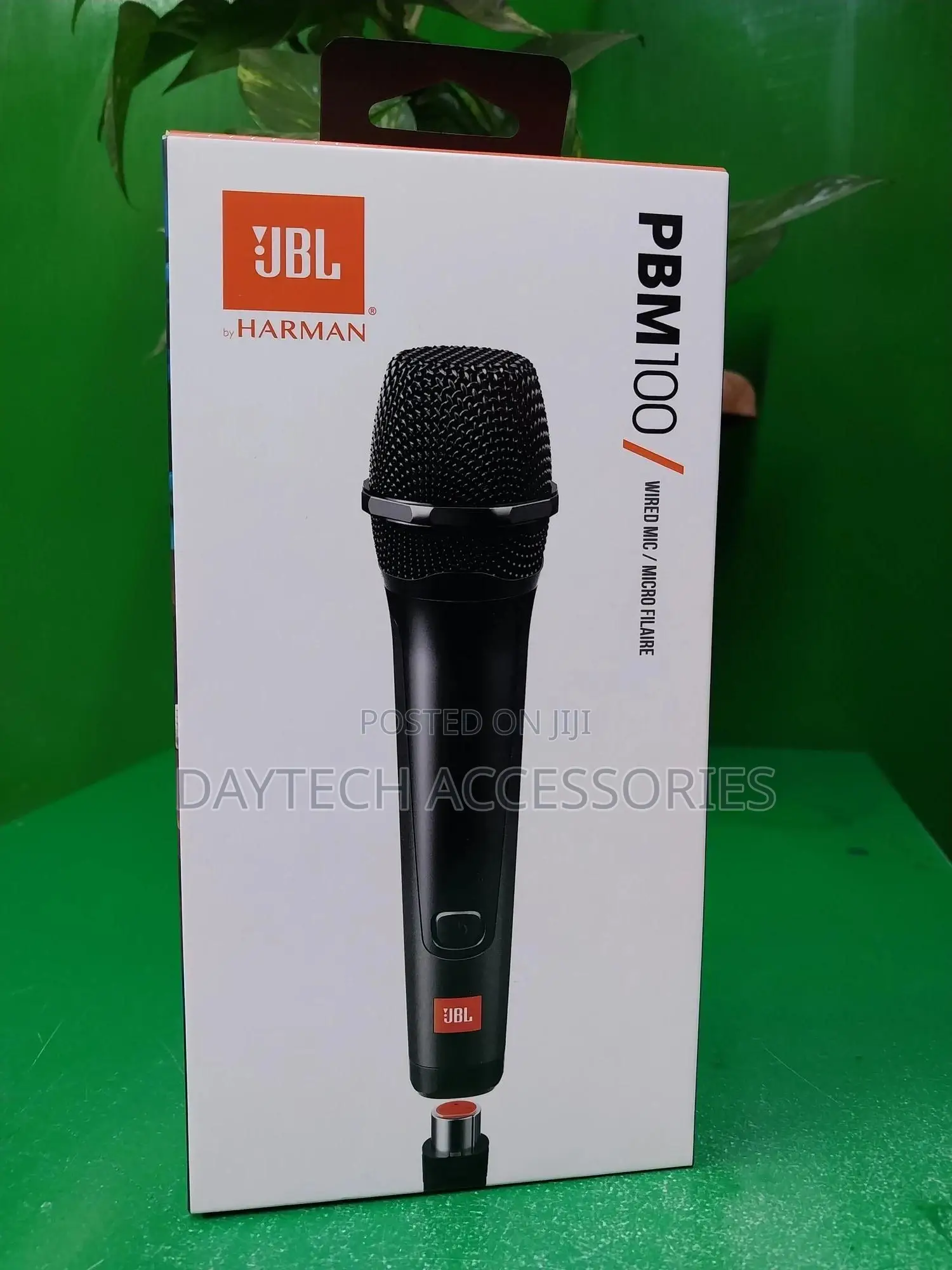 The JBL Pbm100 Wired Dynamic Vocal Microphone.