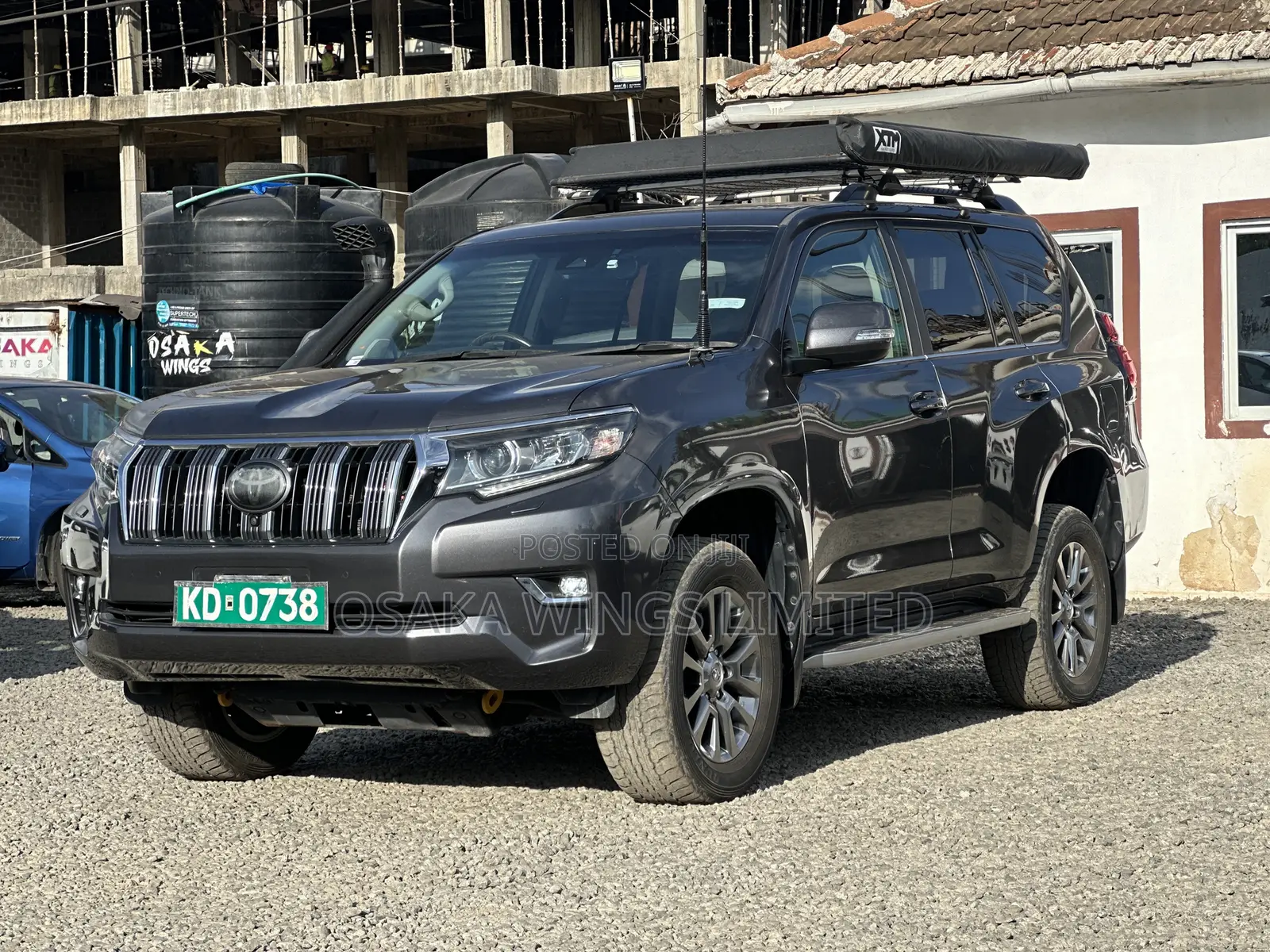 Toyota Land Cruiser Prado 2.8 2018 Gray