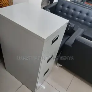 New 3 Drawer Metallic Filing Cabinet