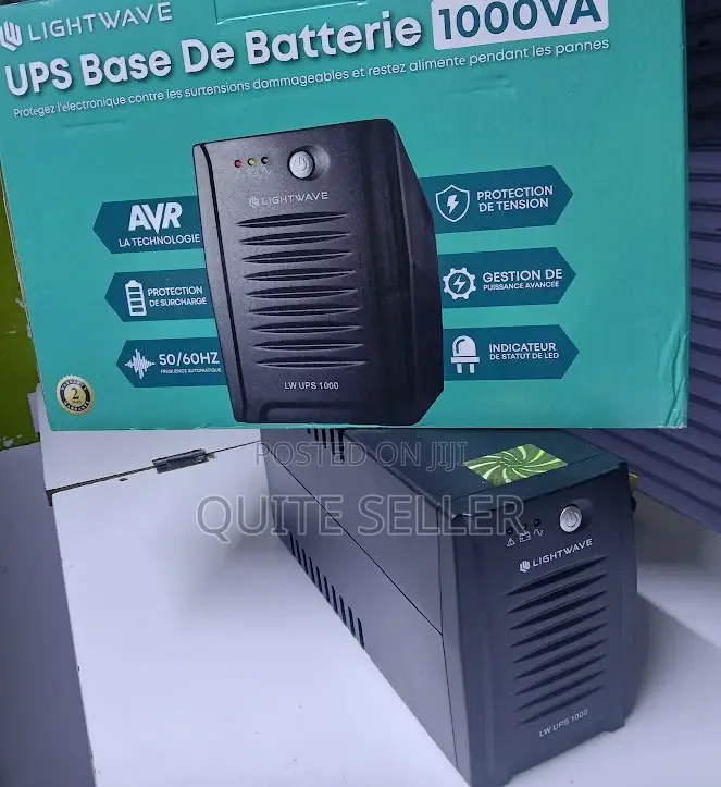 Uninterruptible Power Supply (Ups) Lightwave 1000va Ups Power Backup
