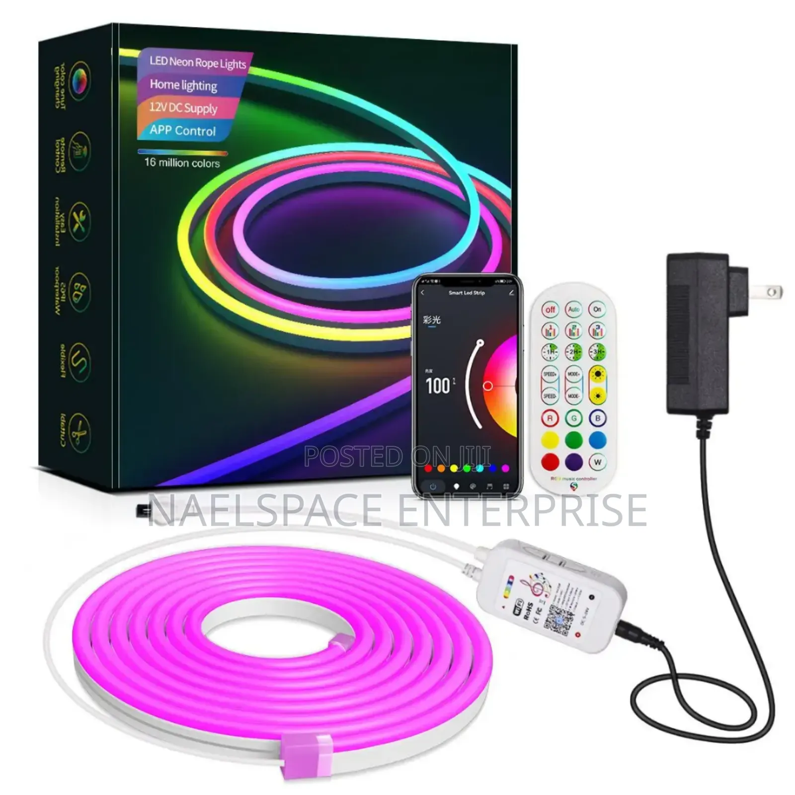 Rgbic Music Sync Led Strip Lights – 5m / 10m | Modern Smart Edition