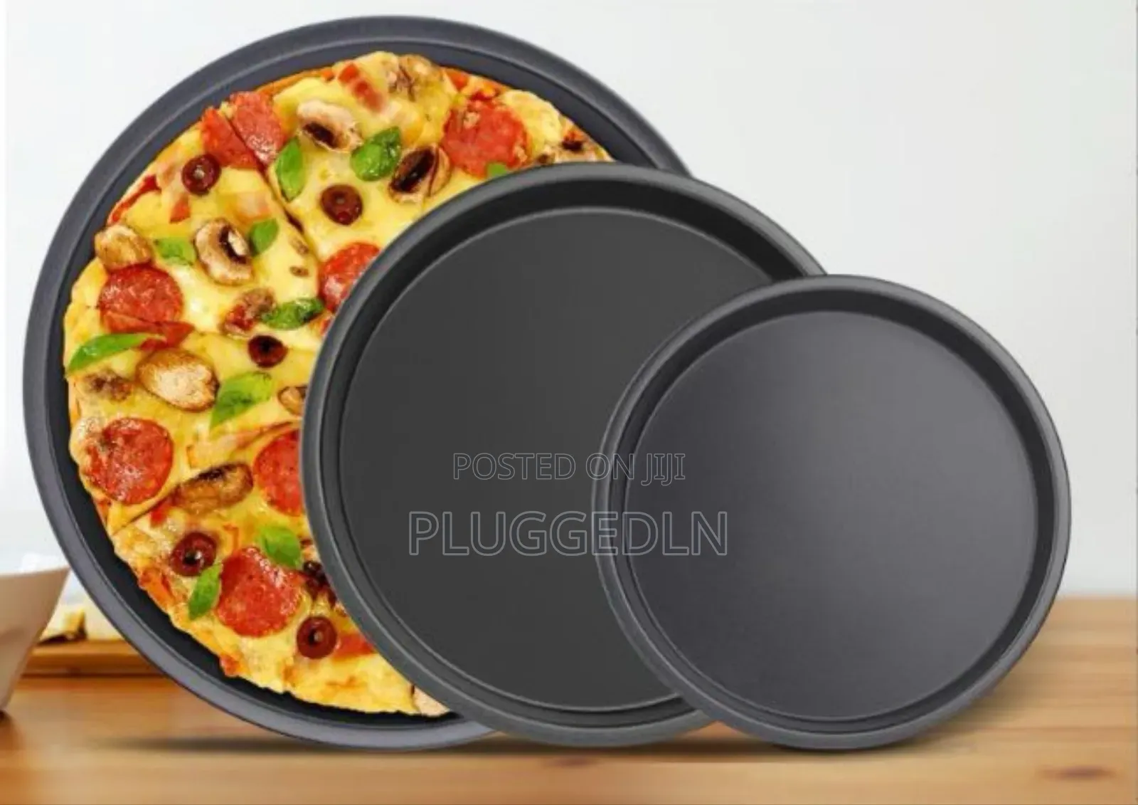 *3pcs Pizza Pans Set