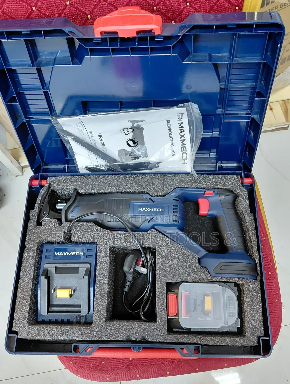 Cordless Maxmech Reciprocating Saw 4.0ah 20v