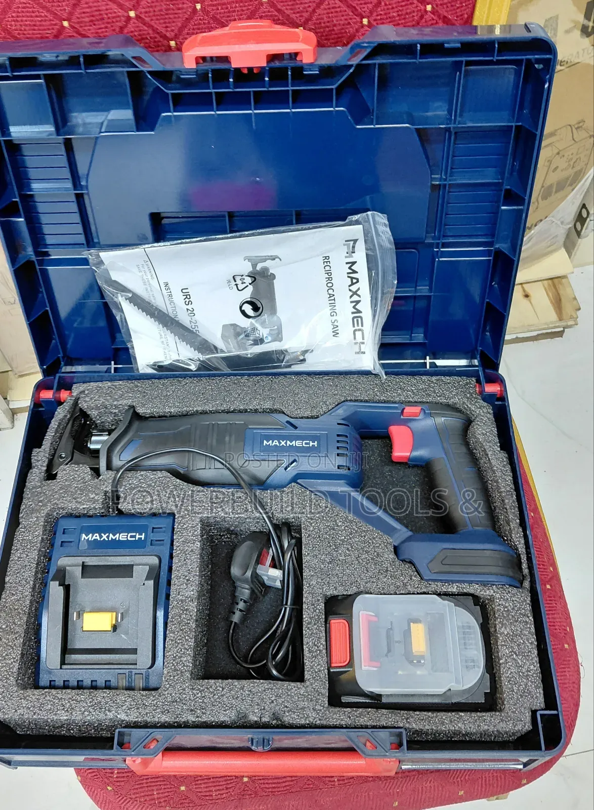 Maxmech Cordless Reciprocating Saw Urs 20-255