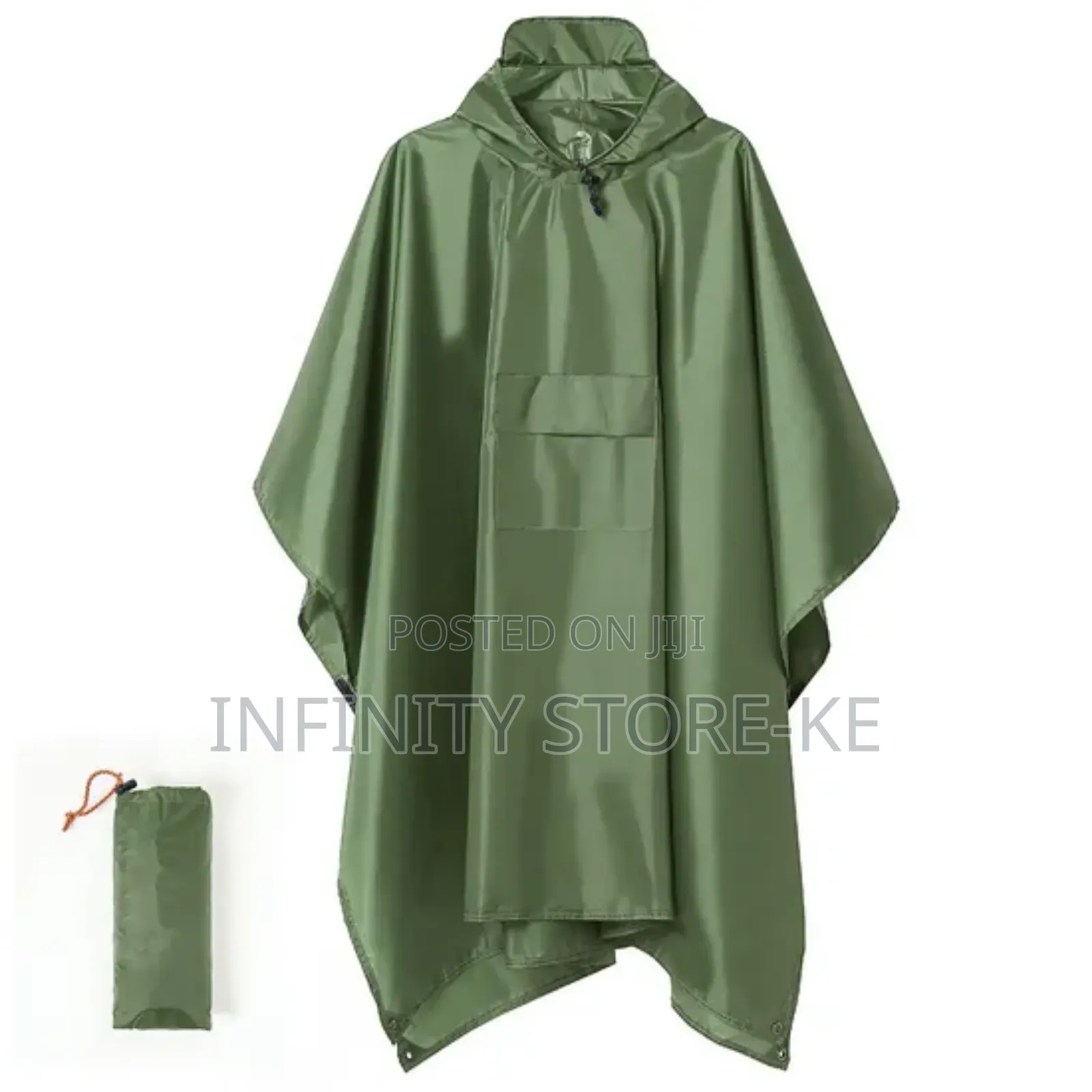 Adult Raincoat With a Cap