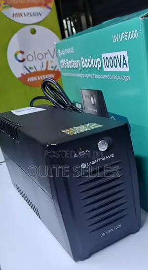 Lightwave Ups 1000va Ups Backup Battery - Temporary Battery Power