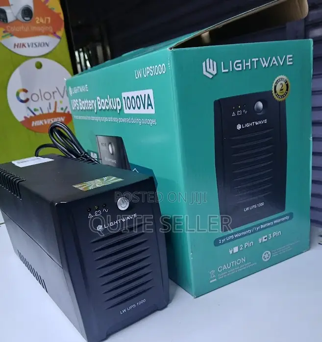 Lightwave 1000va Short-Term Backup During Power Outagesbackup Battery