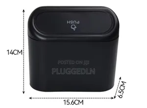 Car Door Trash Can
