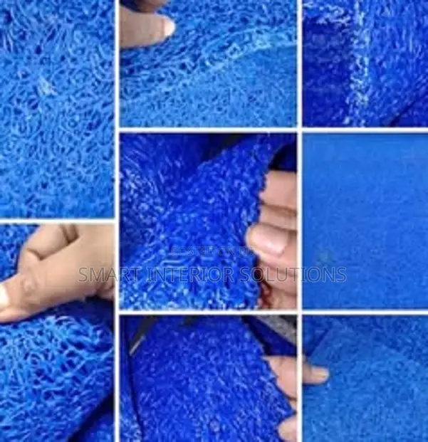 Sophisticated Perforated Spaghetti Carpet