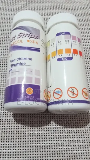 Hot Tubs Water Test Strips for Chlorine