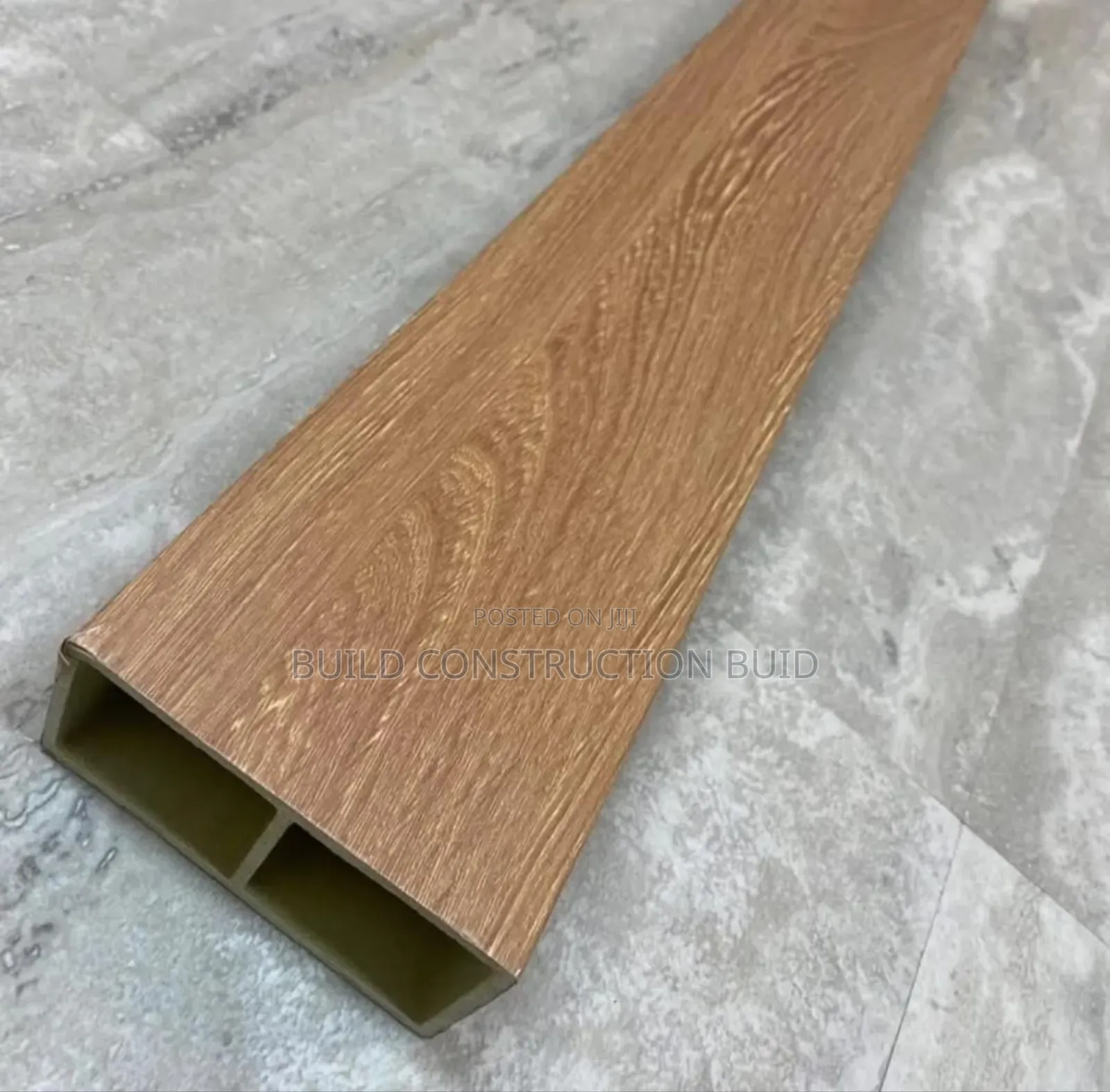 PVC Baffle/Square Tube 50 × 100
