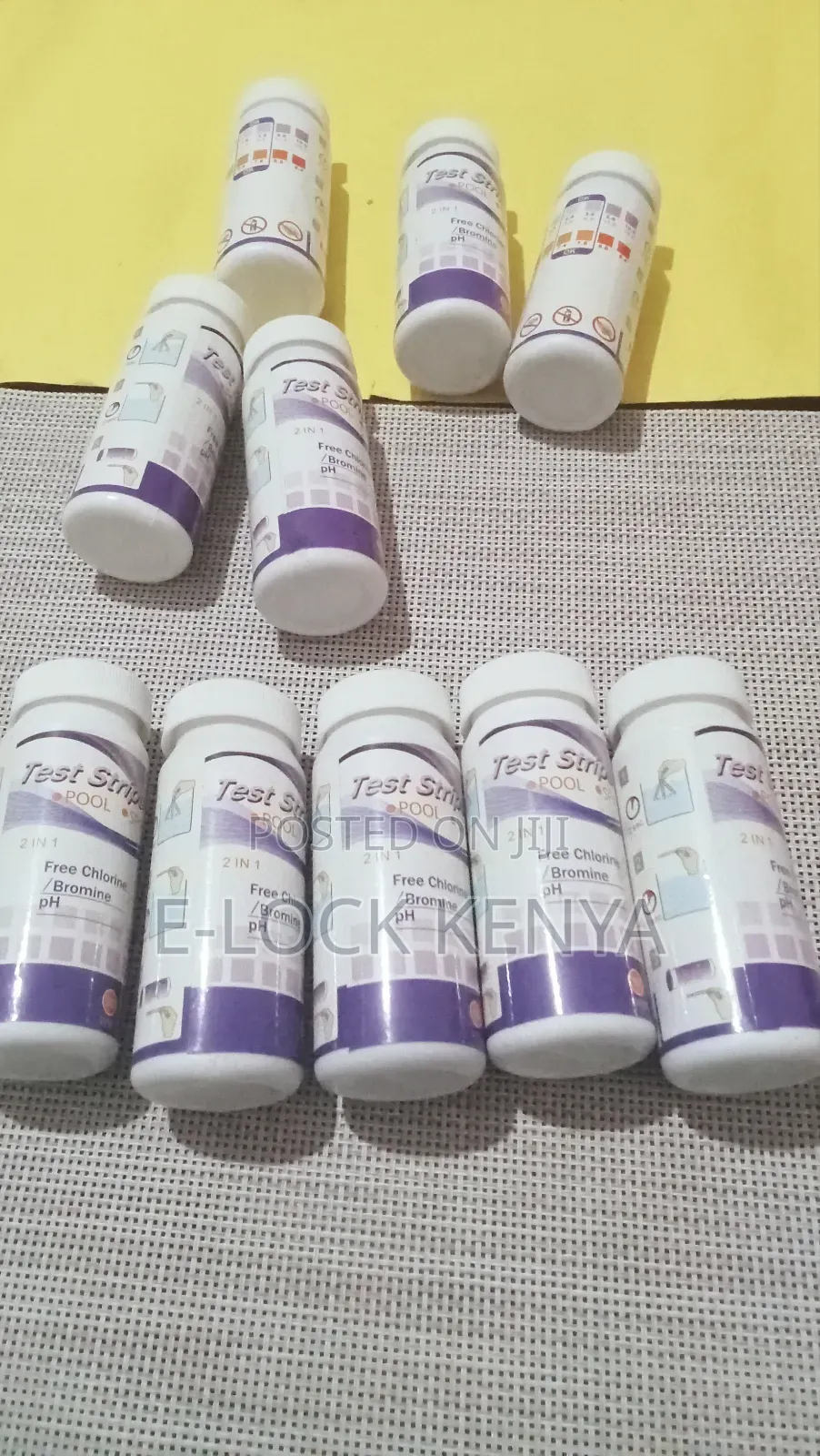 Water Chlorine Free Test Strips