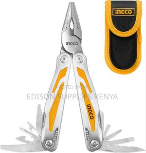 Multi Tool Ingco Foldable Multi-function Tool 15-in-1 Pliers Cutter - thumbnail 2