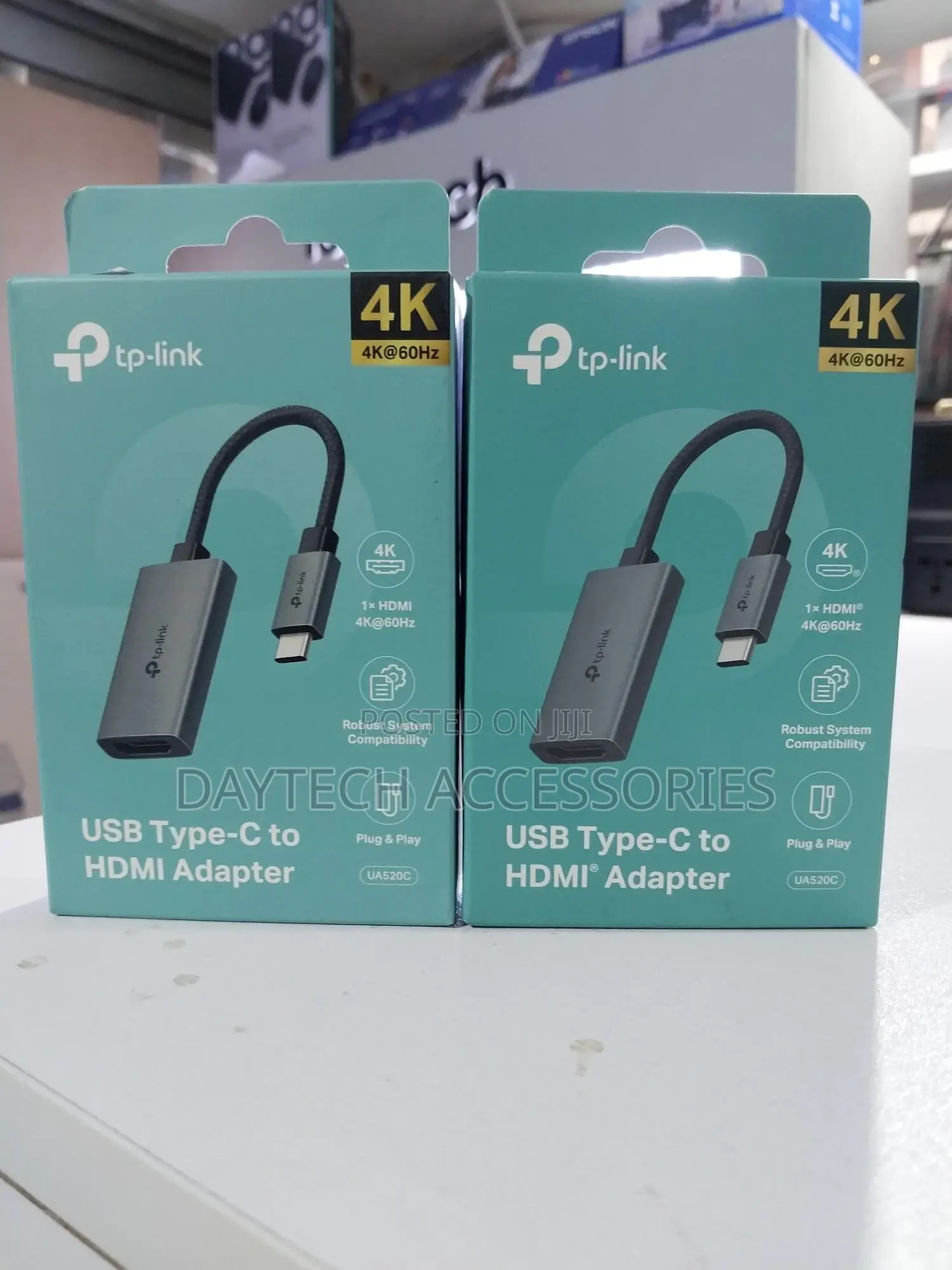 Tp-Link Ua520c Usb C to Hdmi Cable 60hz 10 Cm Long Braided Cable.