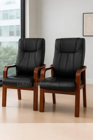 New Mahogany Visitors Office Seat
