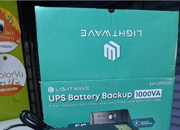 Lightwave Lw-Ups-1000 1000va 3 Pin Offline Ups 1000va / 600w