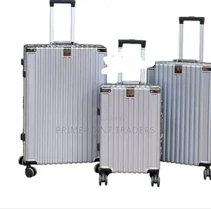 3 in 1 Laxurious Managerial Bossy Aliminium Flame Zippless Suitcase