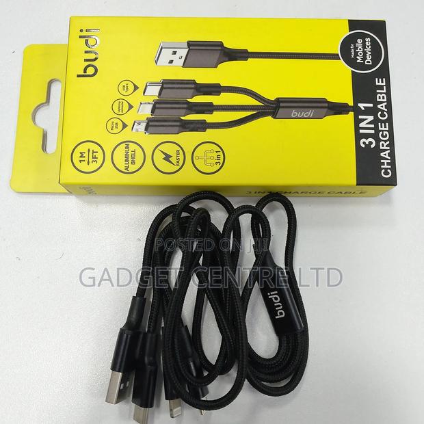 Budi Usb To Type C Charge Cable Original - thumbnail 2