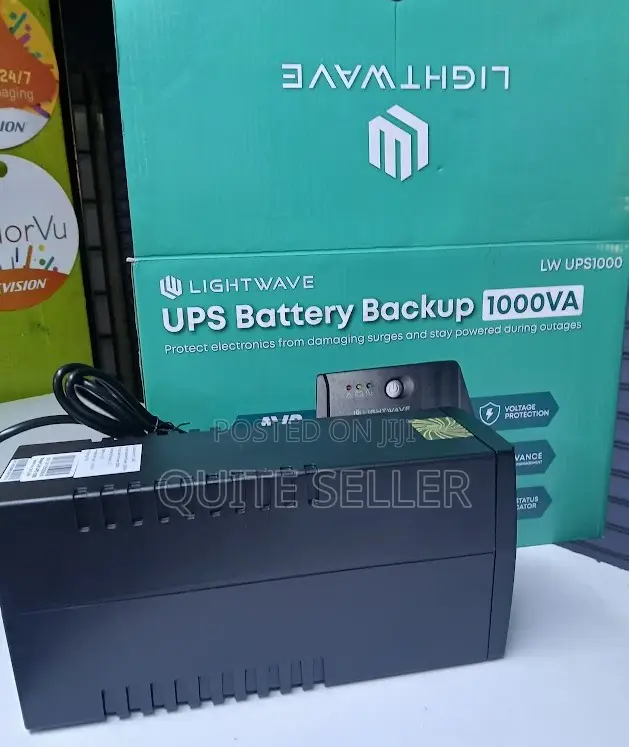Lightwave 1000va Ups Provide Stable and Efficient Power Backup