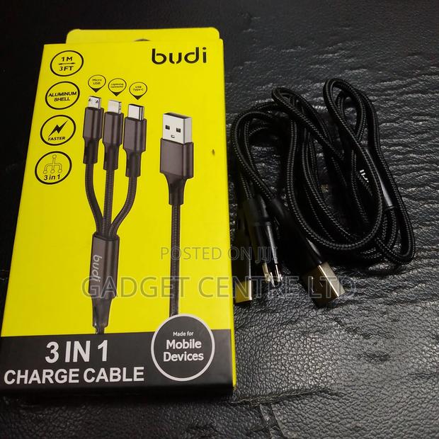 Brand New 3 In 1 Charge Cable Usb To Type C - thumbnail 2