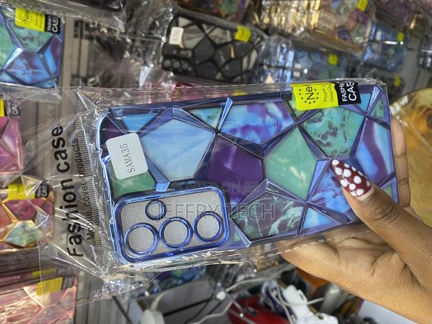 Fifaa Glitter Sparkle Diamond Print Case for Samsung Galaxy A35 5g - thumbnail 3