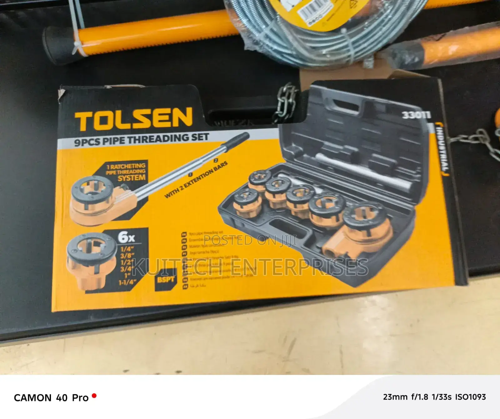 Pipe Threading Machine/ Tolsen Pipe Threading Machine