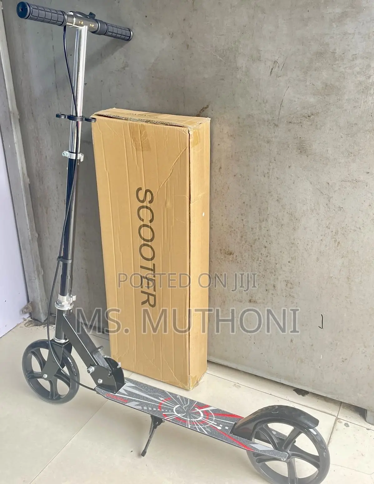 Foldable Full Metallic Kick Scooter With Hand Brakes for Kids Adults
