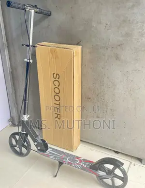 Foldable Full Metallic Kick Scooter With Hand Brakes for Kids Adults