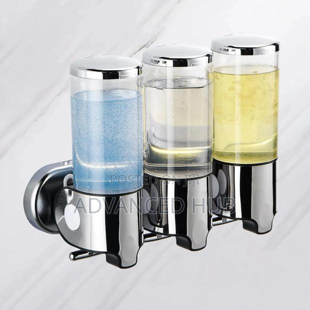 Wall Mounted Multi-Chamber Soap Dispenser - thumbnail 3